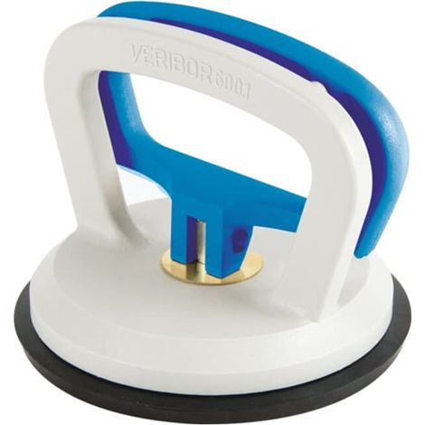 Bohle BO600.1G Glasscheibenheber, Saugheber Vakuumheber Glasheber + einhändige Bedienung, Kunststoff, ø 120 mm, Tragkraft 25 kg