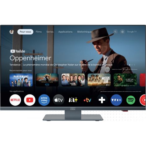 Tv Antarion 22'' Google Tv Smart Tv 22'' Google Tv 1ère Monte - Antarion Bleu