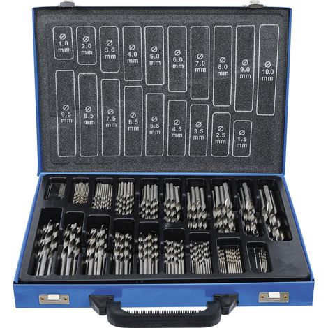 BGS Spiralbohrer-Satz HSS 1 - 10 mm, 170-tlg. (1/5)