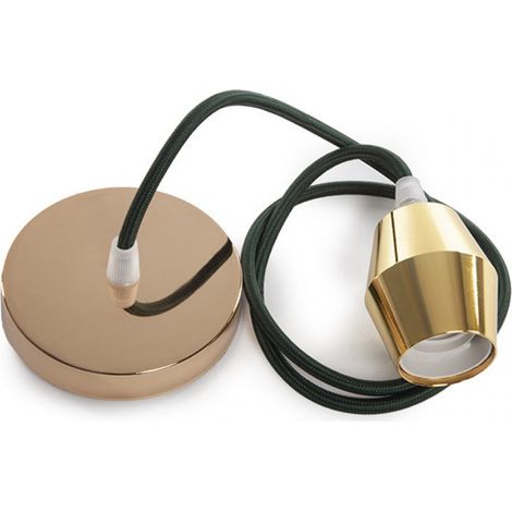 Pendel E27 Kabel 1000 X 0,75Mm Stoff- Rosette [SC-MPL019] (1/3)