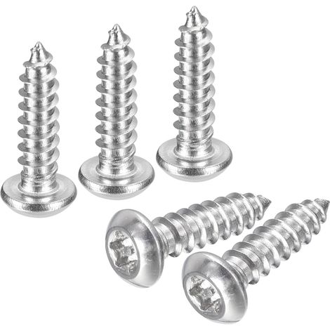 20Pcs 6 x 1/2" Vis de Sécurité Torx Vis à Tête Bombée (1/5)