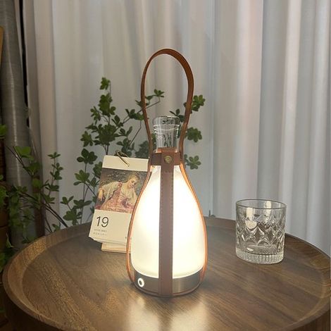 Lampada da tavolo creativa e semplice per camera da letto, comodino, soggiorno, scrivania, ufficio domestico. (1/4)