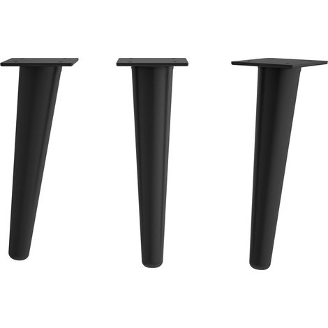 2er Set Füße DANNA 330mm Schwarz (1/2)