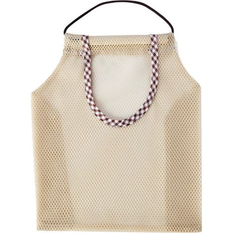 Sollbry Lot de 4 Sacs réutilisables pour Produits ménagers - pour légumes Verts et Pommes de Terre Bio - Beige - Portable - pour Conserver l'ail (1/5)