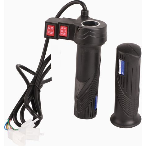 Manette d'accélérateur universelle 3 vitesses pour vélo électrique et trottinette, avec marche avant et arrière (1/5)