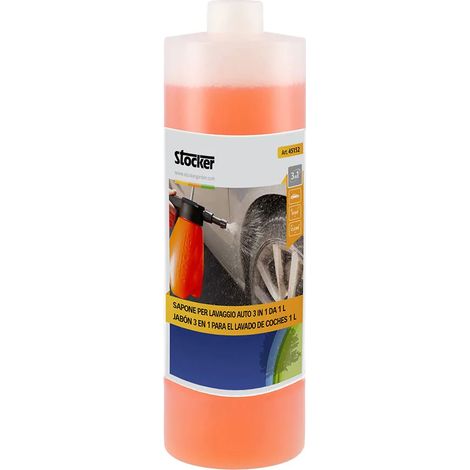Detergente líquido stocker 3 en 1 1l desengrasante pulidor (1/2)