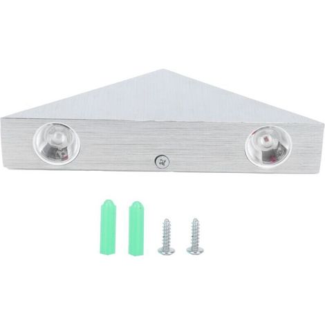 Jeffergarden Applique Murale LED 9W Lampe Triangulaire Moderne en Aluminium pour Chambre Couloir Couloir 85-265V (1/5)