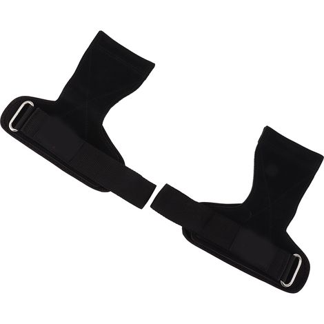 Sangles de traction pour soulevé de terre, assistance poignet, gants de musculation rembourrés pour entraînement de force et haltérophilie. (1/5)