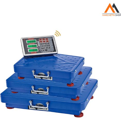 Drahtlose digitale Plattformwaage, maximale Kapazität 300 kg