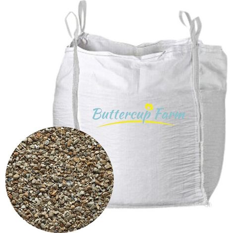 10-20mm Chippings - Gold stone - Premium Aggregate Bulk Bag - 850 kilos