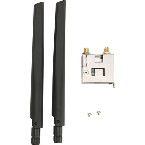 Carte WiFi M.2 KEY E Tri-Bande 2400Mbps 802.11ac BT5.2, sans fil pour Windows 10 (1/5)