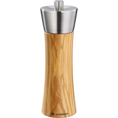 Zassenhaus Salzmühle Augsburg Olivenholz, 18 cm