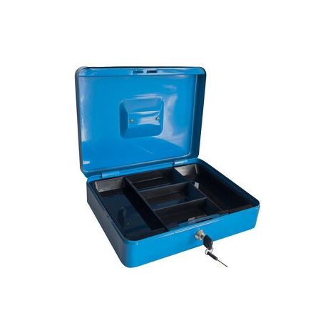 C CASSETTA PORTAVALORI BLU 5015 25X18X9CM