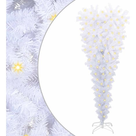 Árbol de Navidad artificial con 150 LED 120 cm PVC y Acero vidaXL (1/5)