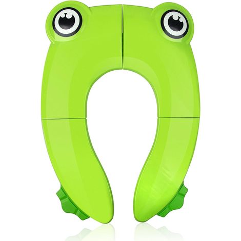 Reducteur Wc Enfant - Polypropylene Non Toxique - Pliable Pour Voyage Maison Vacances - Compatible Avec La Plupart Des Toilettes - 1 Piece (1/5)