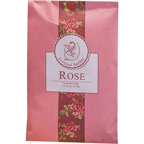 Sachet parfumé suspendu pour la maison, la chambre, l'armoire, le tiroir, désodorisant anti-moisissures (rose) (1/5)
