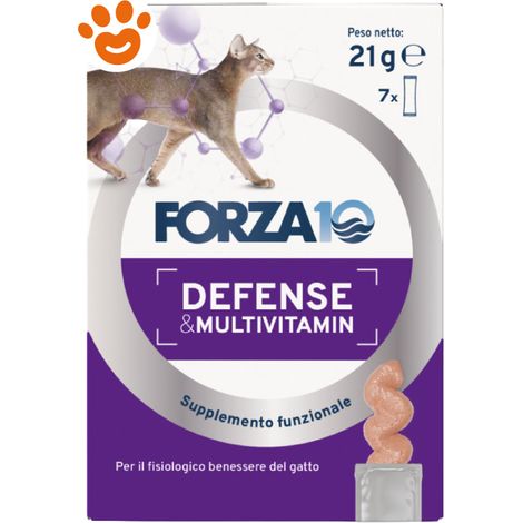 Forza10 Cat Defense&Multivitamin - Confezione 7×3 Gr -