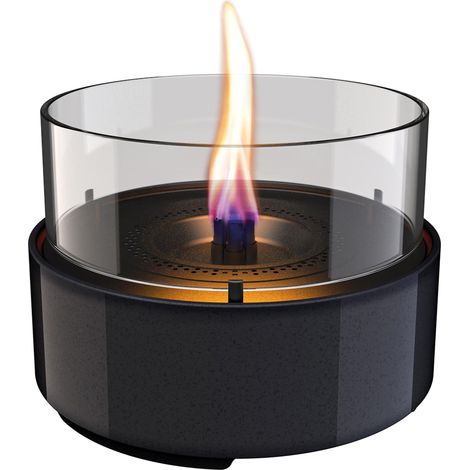 Candela Café 18 Reactive Glaze Nero da tavolo ricaricabile TenderFuel (1/2)