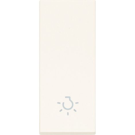 VIMAR - 31000.LB Tasto 1M allineato simbolo luce bianco