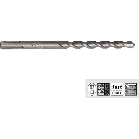 Bosch Professional SDS Plus -1 - Broca para martillo con diámetro de 10 mm y longitud de trabajo de 400 mm, carburo