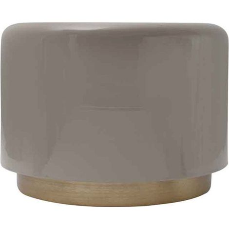 Tabouret Rond Design "Artisse" 51cm Gris (1/5)