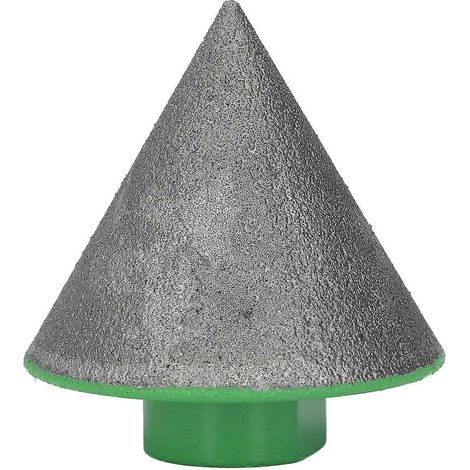M14 Grüner Diamant-Fasenfräser, einfache Bedienung, 60°-Basiswinkel, Fräser zum Polieren von Schäften