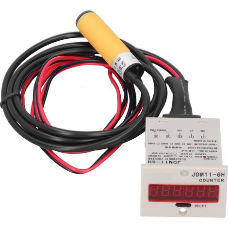 Compteur numérique BERM, capteur électronique industriel à induction automatique BEM-6H-30E4-CTAC36V (1/5)