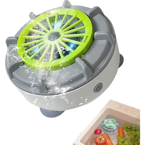 Lave-légumes électrique portable centrifuge, nettoyage profond fruits légumes, purification rapide (1/4)