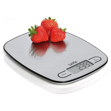 Laica KS1033 Bilancia da Cucina Elettronica Acciaio Inossidabile Ovale (1/4)