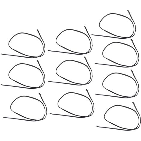 Lot de 10 sondes thermiques NTC en résine époxy PVC pour automobiles, 500 mm, 50 K, B3950 (1/5)