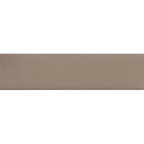 Testiera da Parete 12 pcs Cappuccino 60 x 15 cm Tessuto vidaXL