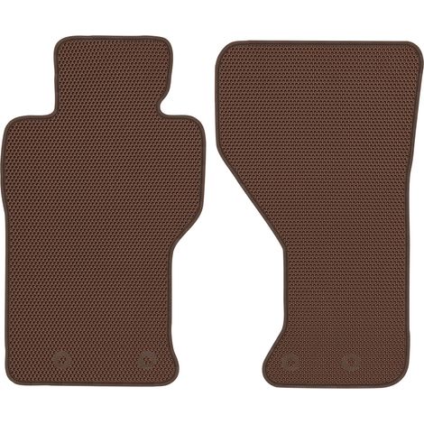 Tapis de sol dédiés pour Mazda MX-5 IV (à partir de 2014) - EVA alvéolé marron (1/5)