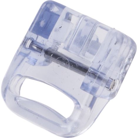 Schnellwechsel-Stickfuß, transparent, rostfrei, kompatibel mit Induktions- und Freihandnähmaschinen für Pfaff (1/5)