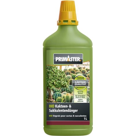 Primaster Bio Kakteen- & Sukkulentendünger 1 L