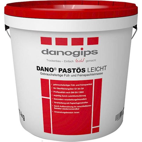 Danogips DANO PASTÖS LEICHT Spachtelmasse Fugenspachtel 10 kg