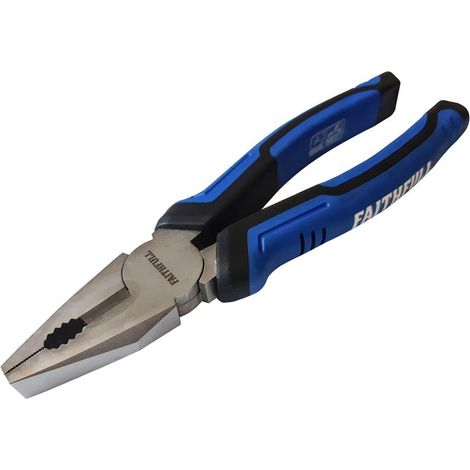 Faithfull 200mm (8-inch) Combination Pliers FAIPLC8N - Durable Multi-Purpose Tool
