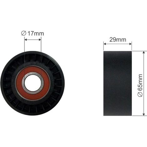 Rodillo tensor de correa micro-V rápido FT44554