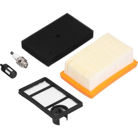 Kit de filtre à air, filtre à carburant, bougie d'allumage et préfiltre en éponge 42231410300 pour tronçonneuse STIHL TS400 (1/5)