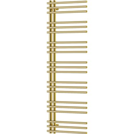 Mexen Neptun radiateur de salle de bains 1400 x 500 mm, 420 W, or - W101-1400-500-00-50 (1/5)