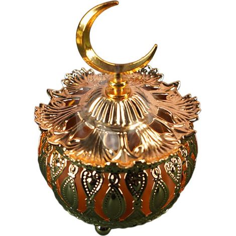 Ramadan-Räucherstäbchen mit mondförmigem Deckelornament (1/4)
