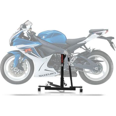 Zentralheber Motorrad - ConStands Power-Evo - Kompatibel mit Suzuki GSX-R 600 - Tragfähigkeit 300 kg - Leicht 17 kg