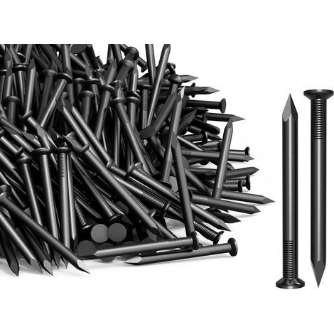 240 Pièces de Clous Pointe 30mm Acier Clous en Béton pour Tableaux Petits Clous Muraux pour Murs Clous Cadres Clous Bois Clous pour Briques Accrocher Clous en Bois Galvanisés (1/5)