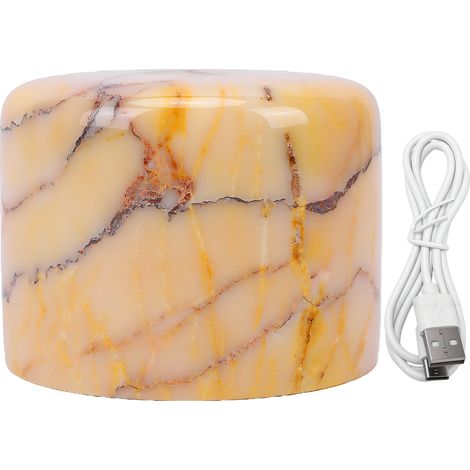 Lampe tactile en marbre, veilleuse en pierre naturelle, 5 Modes de couleur, Table LED commutable pour chambre à coucher (1/5)