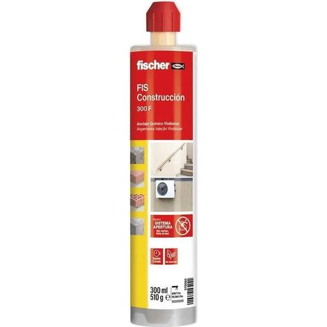 FISCHER taco quimico fiscontruccion 300 ml , taco quimico fiscontruccion 300 ml