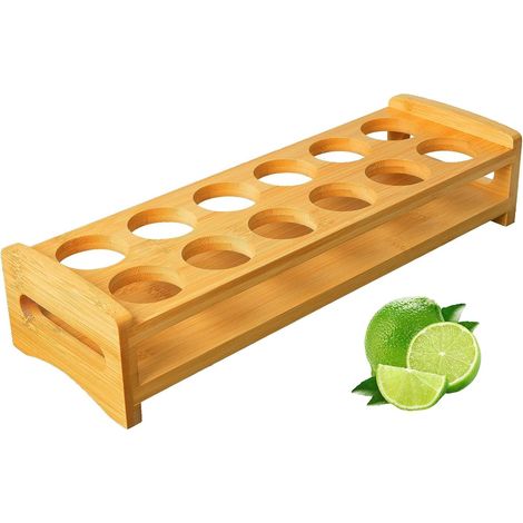 1 Plateau De 12 Trous Pour Verres À Shot Bar Fête Dégustation Spiritueux (1/5)