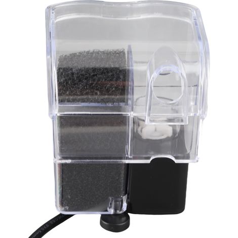 Filtre d'aquarium multifonctionnel à oxygénation accrue pour petits aquariums (prise UE 220 V) (1/5)