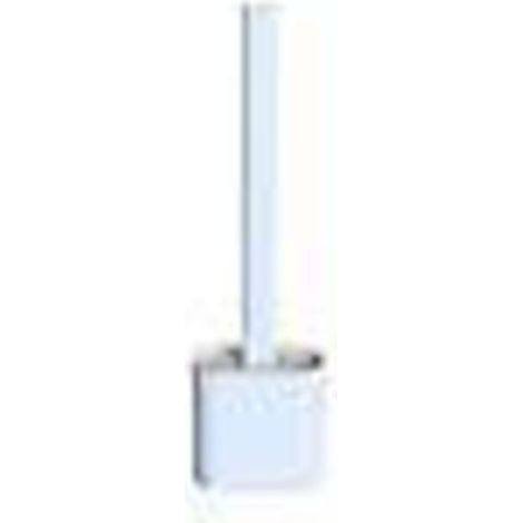 Blue silicone toilet brush holder set - AquaForge