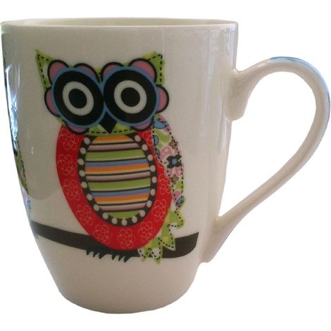 Tasse en céramique Hiboux