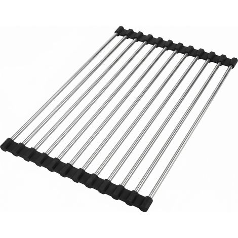 Roll-Up Dish Drying Rack For Sink Rea P12298 Black (1/5)