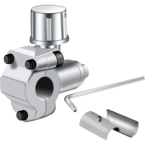 1 pièce Kits de valves de perçage BPV-31 pour robinet de réfrigérateur compatible avec tuyau de diamètre extérieur de 1/4", 5/16", 3/8" pour climatiseurs, CVC (1/5)